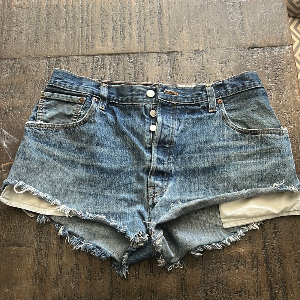 Urban renewal Levi’s 501 Jean shorts